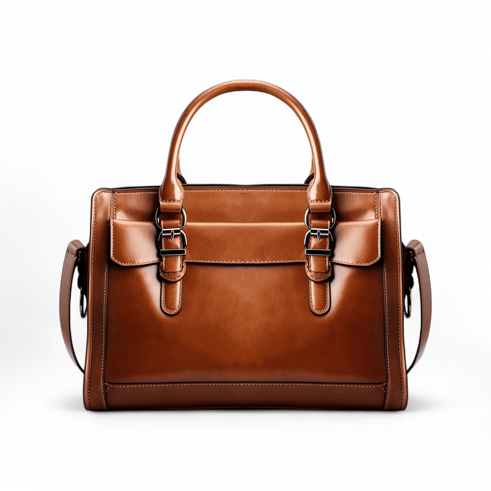 Handbag product image after white background export